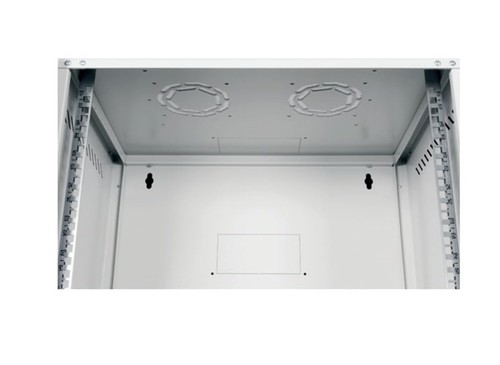 Armoire Rack 19" Mur 7U 19" L 542 mm P 400 mm Couleur Gris DISSEMBLÉ - Afbeelding 4 van 4