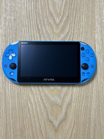Near Mint PlayStation PS Vita Slim 2000 Blue Console Japan