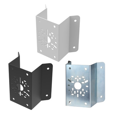 Fixation Caméra de Surveillance sur Poteau Support Universel Mât 135x120mm