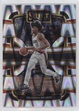 2023-24 Panini Select Concourse Tectonic Prizm Shaedon Sharpe #15 1md7