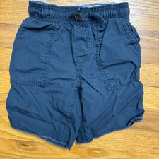 Oshkosh B gosh Kids 5/5A Navy Pull On Shorts Todler Kids