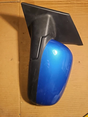 NISSAN NOTE PASSANGER SIDE  WING MIRROR 12493080 BLUE COLOUR SEE DESCRIPTION 👇 
