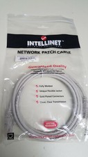 Intellinet Network Solutions Cat5e UTP Cable, 7 ft Gray,Red,Orange,Black