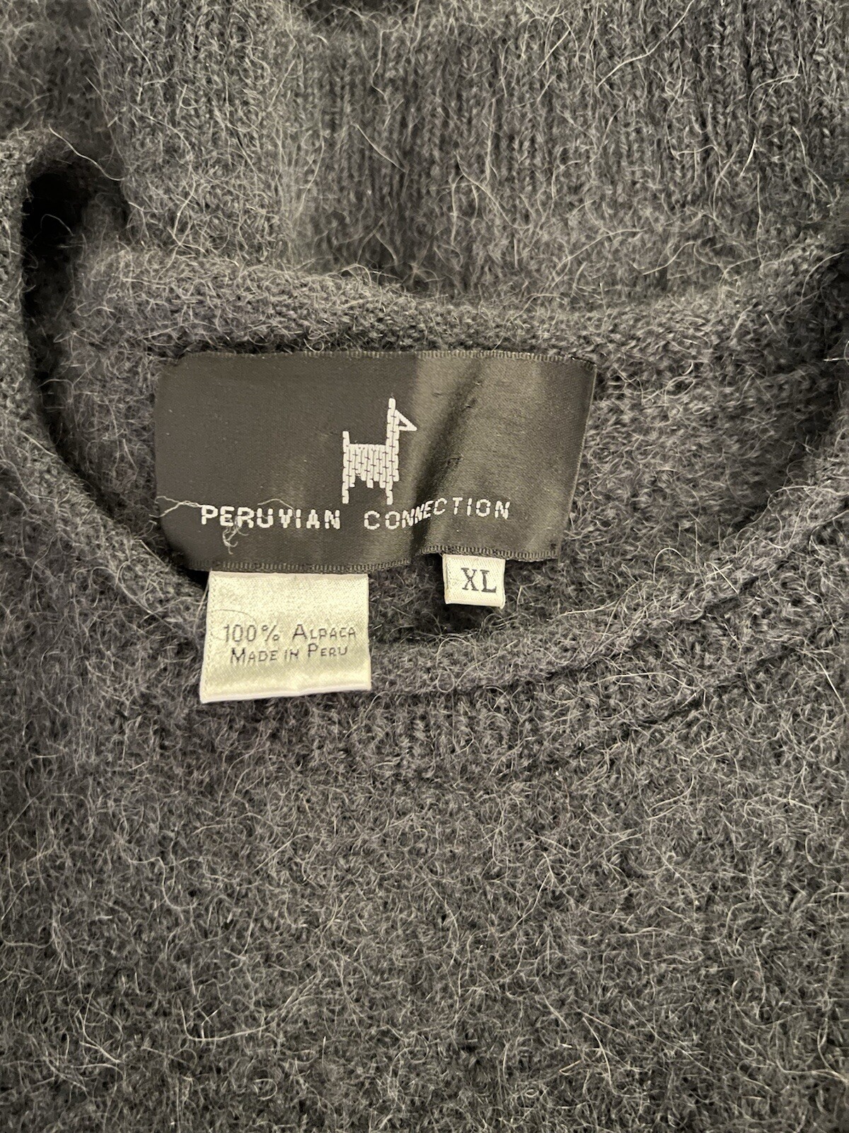 Peruvian Connection Vintage Alpaca Sweater Pullov… - image 11