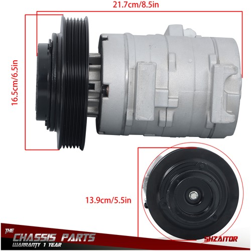 A/CCompressor With Clutch For Toyota Corolla 2003-2004 2005 1.8L CO 27000C - Picture 11 of 14