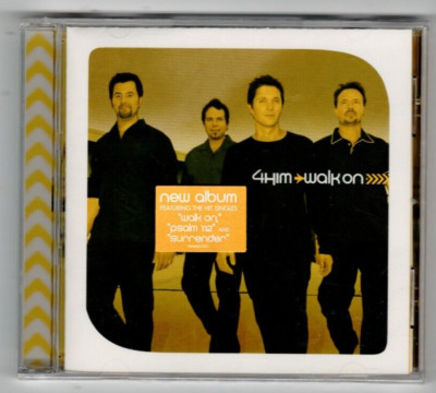 Walk on by 4him (CD, 2002) New/Sealed