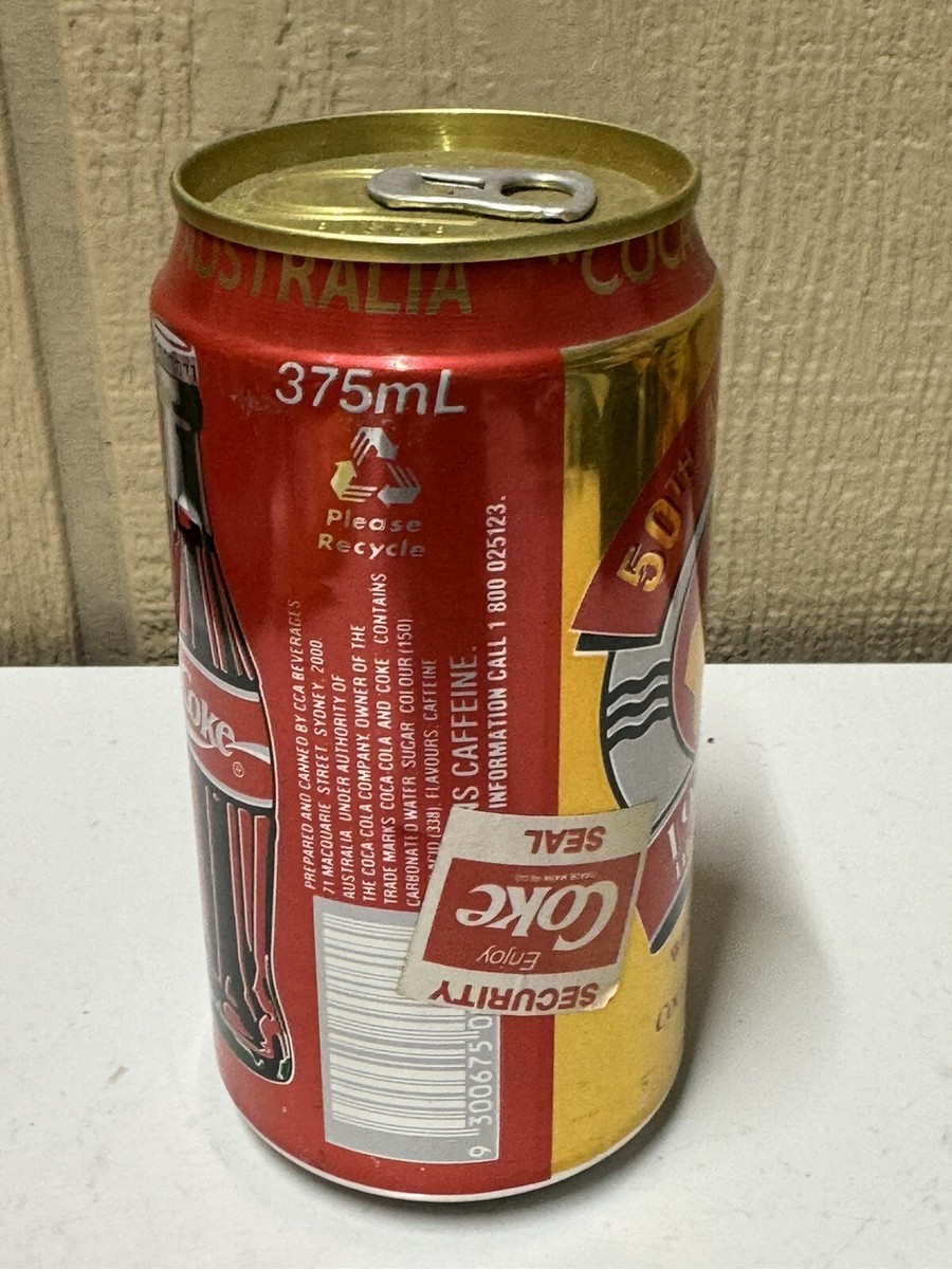 Coca Cola Can Gold Western Australia 50th Anniversary 1944 -1994