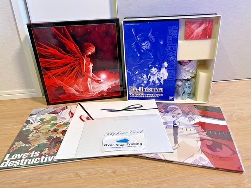 Neon Genesis Evangelion The Movie Box LD Laser Disc First Limited Edition 1998 - Picture 1 of 9