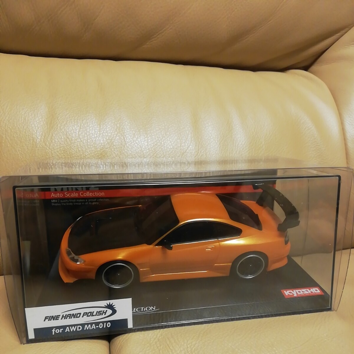 Nissan kyosho mini - Z Sylvia S15 GT Wing mzp413mo Metal anaranjado Awd ma - 010 Nissan kyosho mini - Z Sylvia S15 GT Wing mzp413mo Metal anaranjado Awd ma - 010