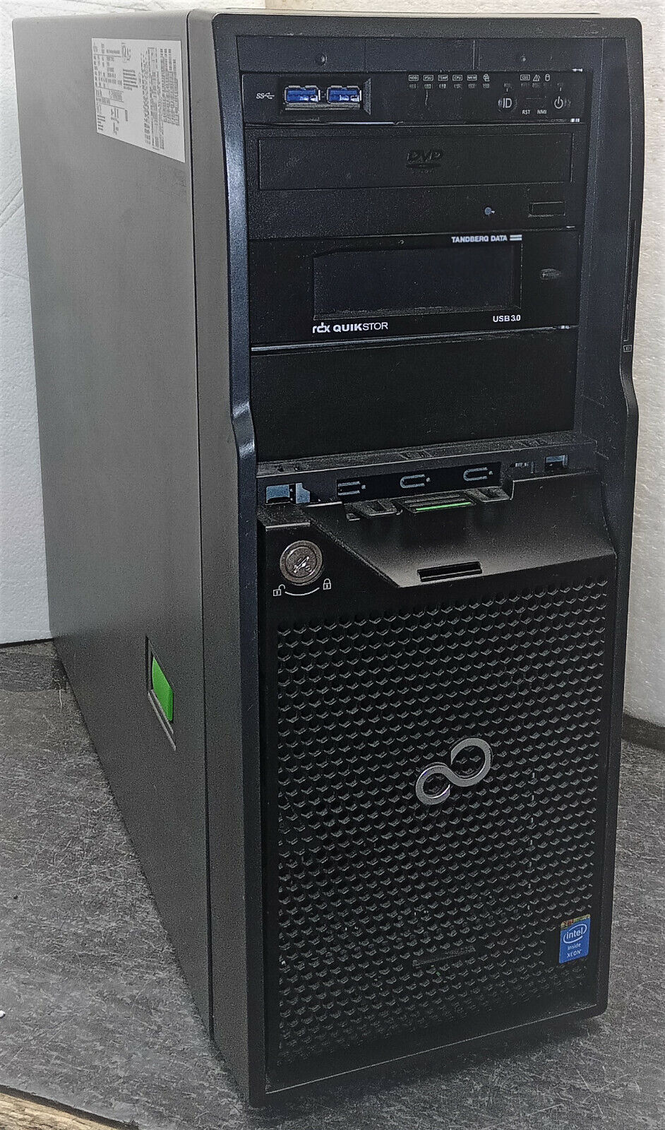 Server Fujitsu Primergy TX140 S2 Xeon E3-1230 V3 @ 3,3Ghz 16GB RAM ...