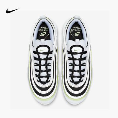 Nike Air Max 97 White Black Volt 921733-105 Women's Size
