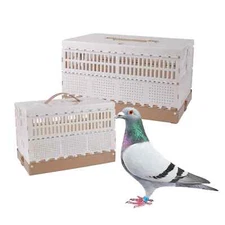 Plastic Folding Pigeon Training Release Cage Impact Resistance Easy To Clean New