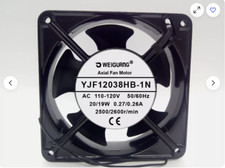 1pcs YJF-12038HB-1N AC 110-120V 20/19W 0.27/0.26A cooling fan 120 38mm zx2