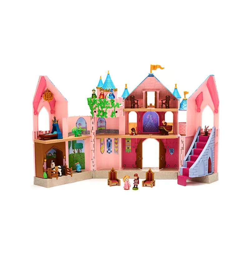 Disney Store Sleeping Beauty Deluxe Castle Playset Disney Animators Collection