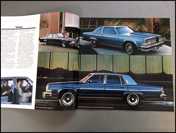 1979 Buick Line Sales Brochure Catalog - Electra Century Regal Riviera LeSabre Foto 3 de 4
