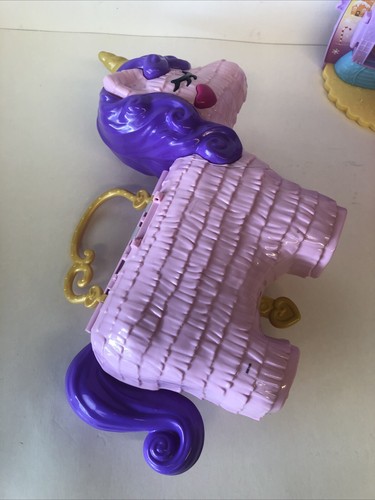 Vintage Polly Pocket Spielsets Einhorn Bär Kaugummispender Blumenfreunde - Bild 6 von 13
