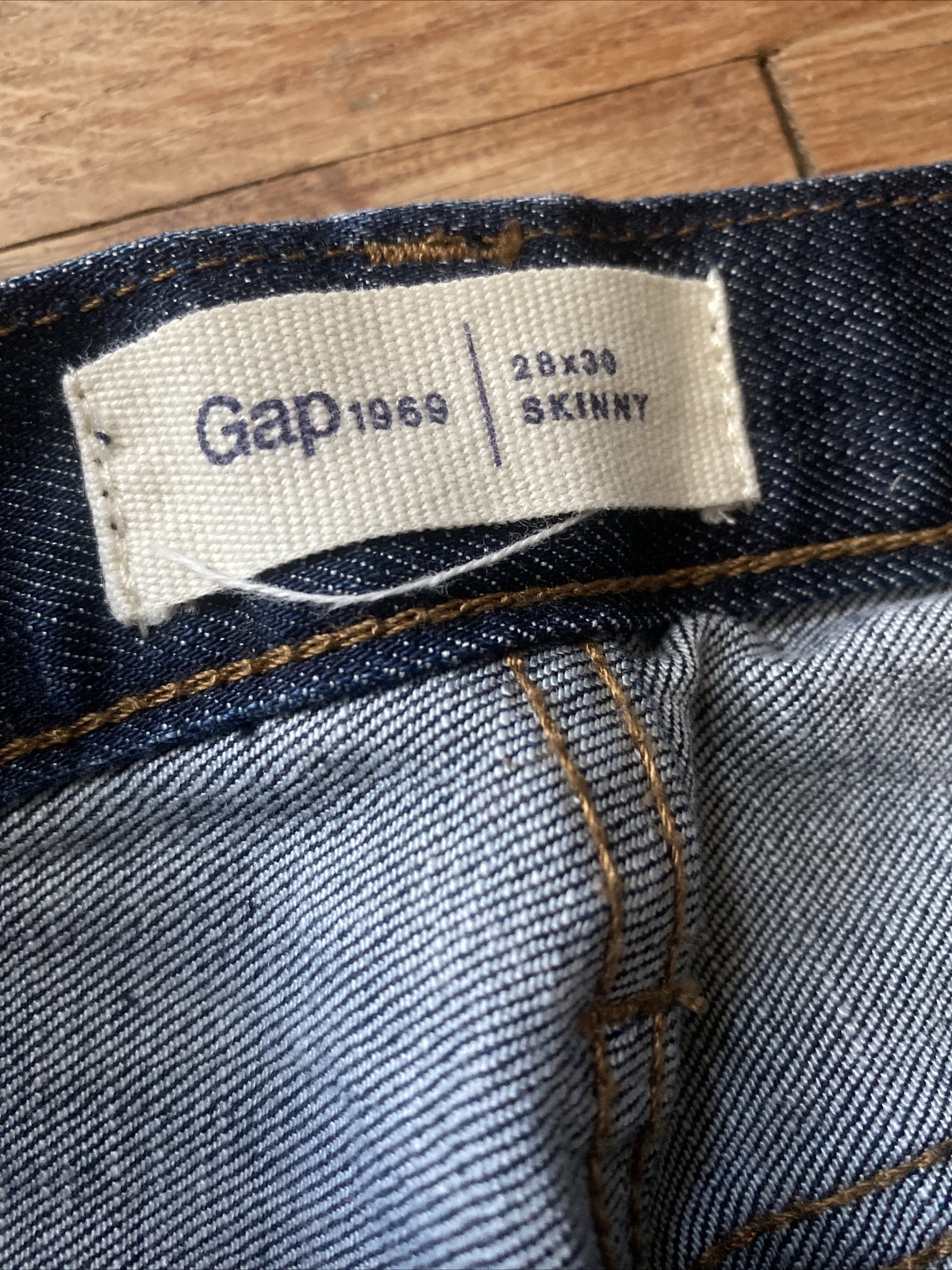 GAP Mens Skinny Jeans Dark Rinse 28x30 eBay