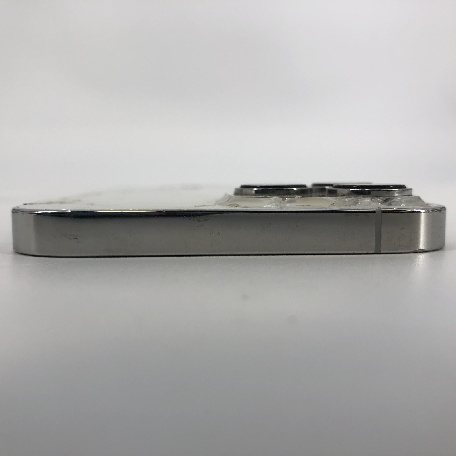 Apple iPhone 13 Pro Max 128GB Silver TMobile Cracked Back w/ LCD