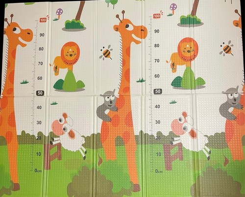 2 Sided Educational Extra Large Thick Baby Play Mat Kids Crawling Soft Foam 2-2 - Picture 5 of 7