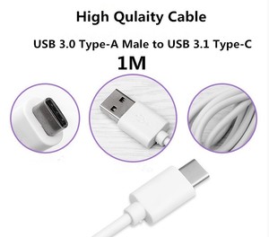 2x Fast Charger Type C Usb Cable Samsung Galaxy A50 A30 Tabs5e