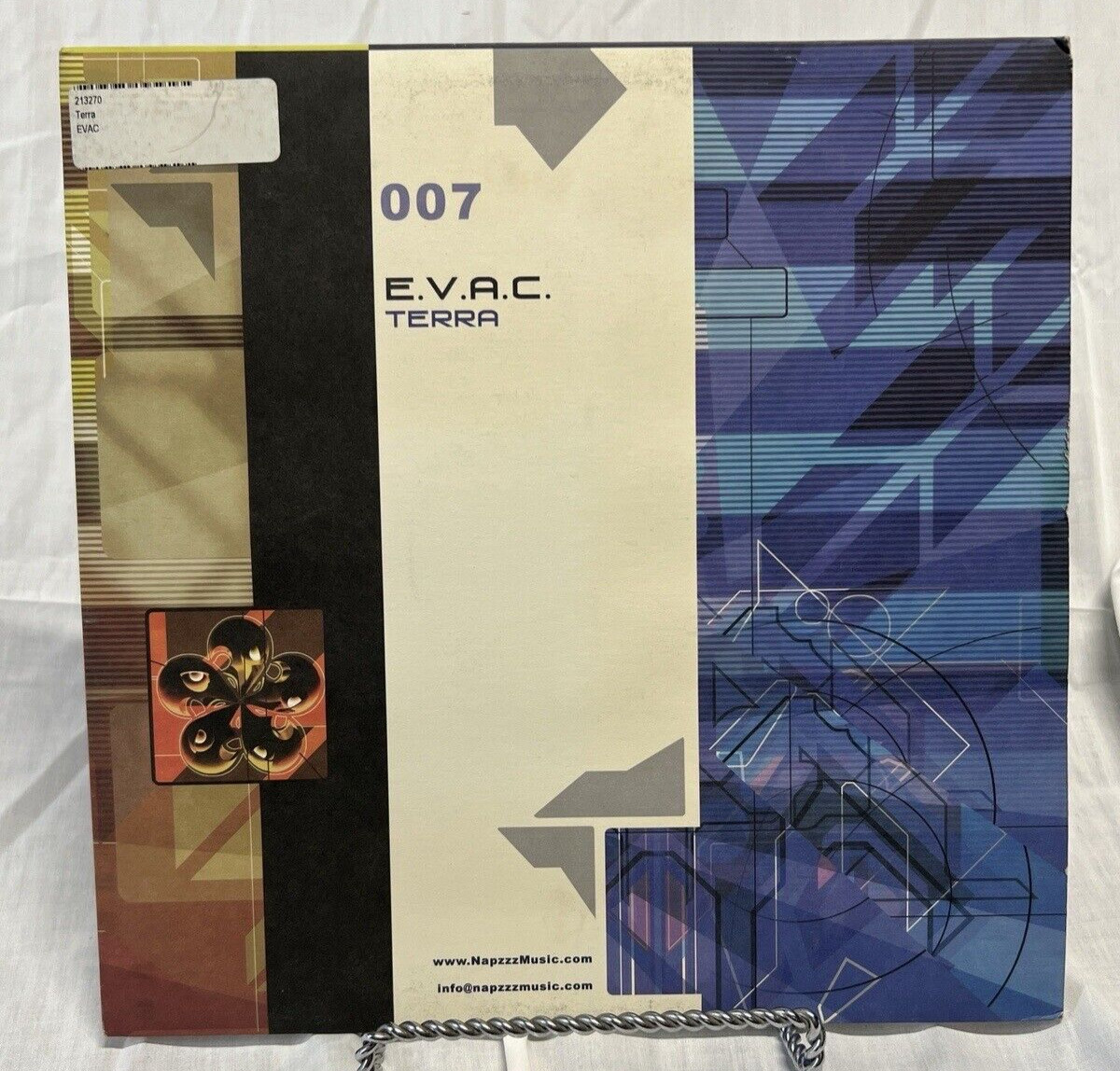 E.V.A.C. Terra Vinyl 12" Breakbeat Breaks Electro Napzzz Music NAPZZZ007-12
