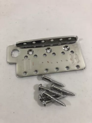 2019 Ibanez GRX70QA Six-Point Bridge Plate Chrome 2-1/16" w/ HW