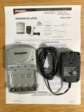 Energizer CH1HR Ni-MH Battery Charger AA/AAA. Tested Working.