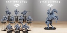 Grimguard Cavalry Captain & Calvary With Base...
