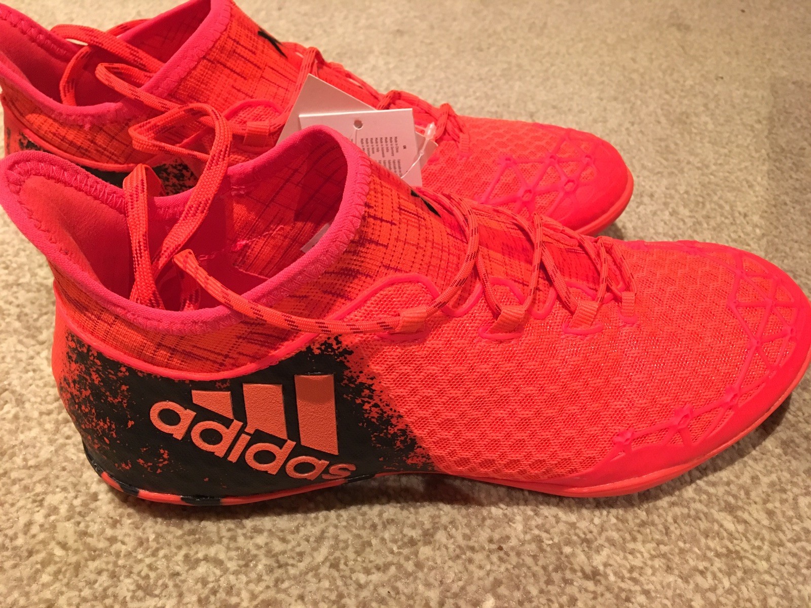 Adidas X 16.1 Tango Court Football stivali Brand New In Box Adidas X 16.1 Tango Court Football stivali Brand New In Box