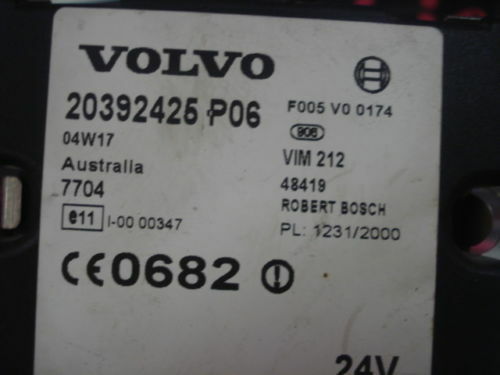 20392425 p06 volvo 20392425 p06 volvo