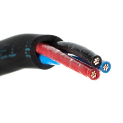 100' 12/3 VNTC Tray Cable Type TC-ER THHN Insulation PVC Jacket Black 600V