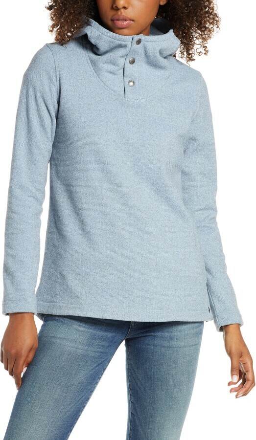 north face knit stitch fleece pullover