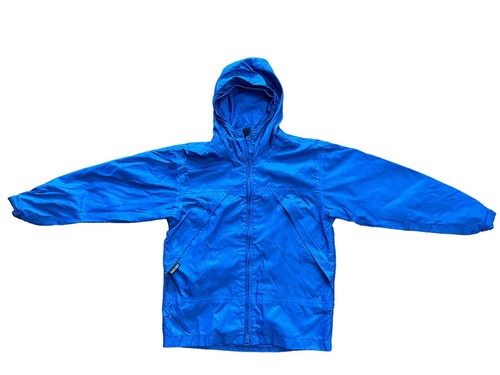 Cabela's Kids Blue Rain Jacket & Pants Packable Med/Lg 2 Pc Lightweight READ - Picture 3 of 13