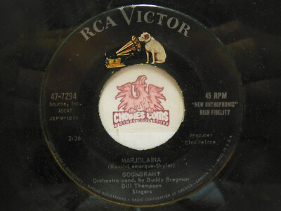 Gogi Grant – Marjolaina / Strange Are The Ways Of Love, 45 RPM 