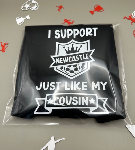 Newcastle United FC Personalised Novelty Bibs Dribble Bib Gift FREE P&P - Picture 18 of 22