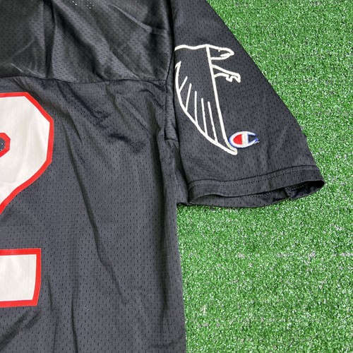 Vintage Champion NFL Atlanta Falcons #12 Black Football Jersey 52 - Picture 8 of 10