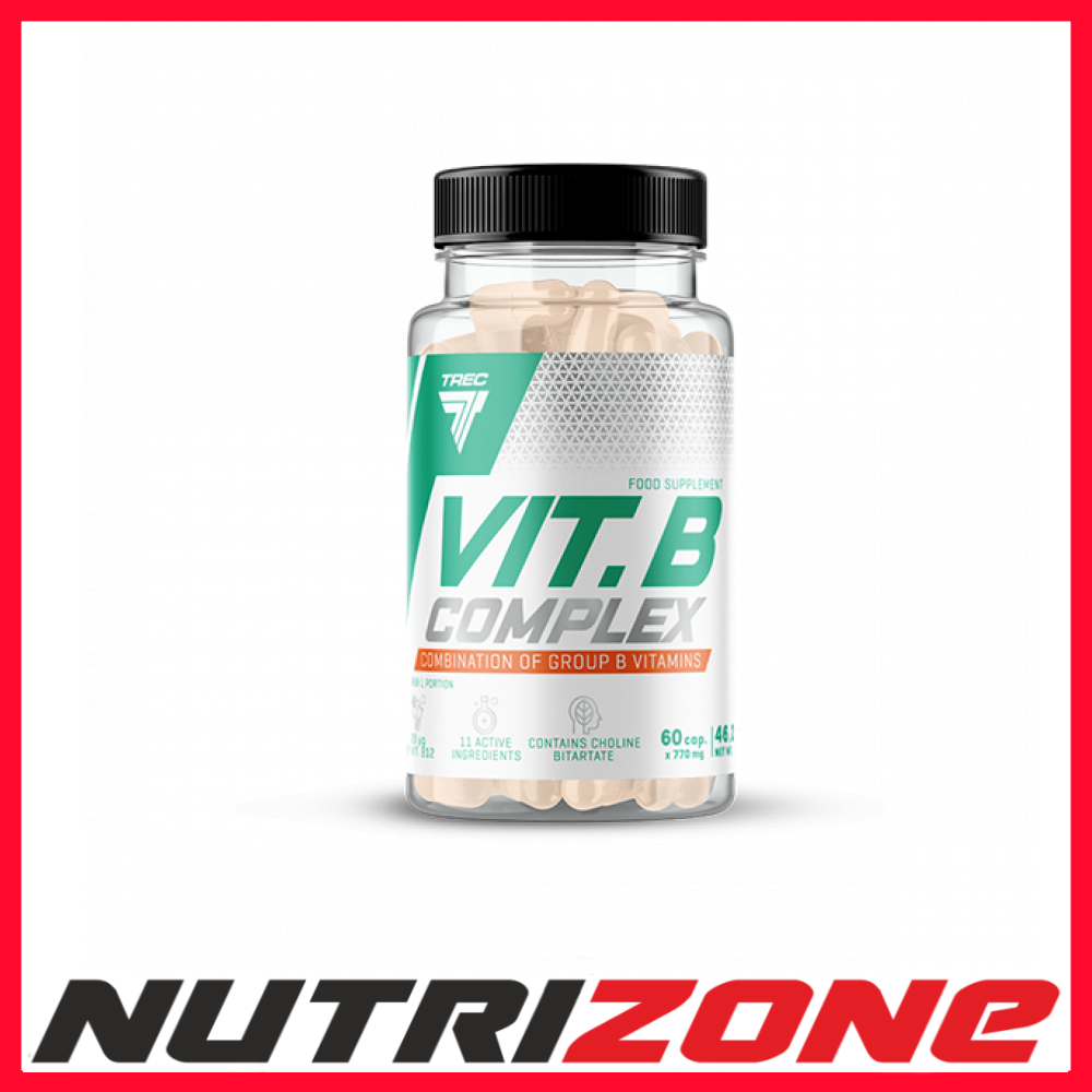 Trec Nutrition Vitamin B Complex Brain & Mood Support - 60 caps