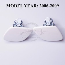 Paire Phare Rondelle Housse pour Lexus RX400H XU30 2005-2009 Blanc Cristal 062