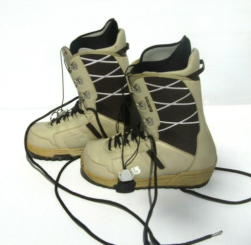 Burton Men's Moto Snowboard Boots Khaki/Brown Size US10 - Picture 3 of 8