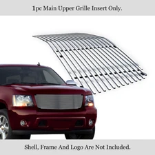For 2007-2013 Chevy Avalanche/Suburban/Tahoe Stainless Billet Grille Insert