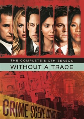 WITHOUT A TRACE COMPLETE SEASON 6 New Sealed DVD Warner Archive Collection Sixth