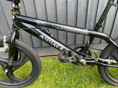 RETRO VINTAGE BMX BLACK AMMACO BIKE VGC | eBay UK