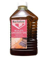 Boiled Linseed Oil Bartoline 2 Litre Gives A Sheen Use Internally or Externally