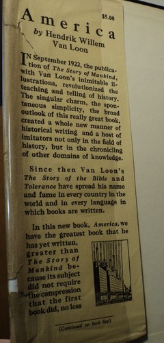 America by Hendrik Van Loon - 1927 - First edition - Picture 2 of 3