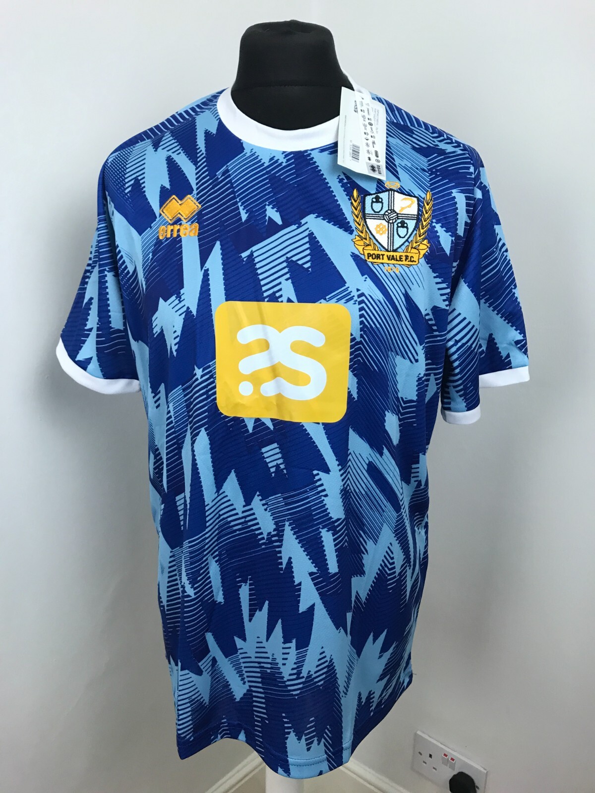 PORT VALE FOOTBALL SHIRT EU XL UK L  Official Soccer JERSEY EFL SOCCER JERSEY