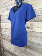 Grey's Anatomy Scrub Top Blue Large Chest 44" Chest 26"