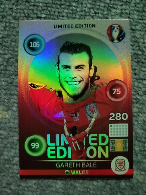 Panini Adrenalyn XL EURO 2016 - Gareth BALE Limited Edition