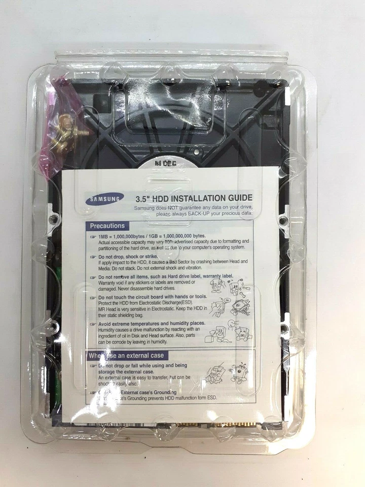 Samsung HD403LJ T166S 400gb 7200rpm Sata 16mb 3.5 - Image 2 of 2