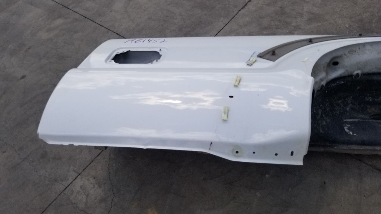 15 FORD F350 SD BED BOX QUARTER PANEL CUT LEFT DRIVER WHITE 8' DUALLY