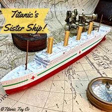 12” HMHS Britannic Model, Titanic Model, Titanic Toy For Kids, Britannic